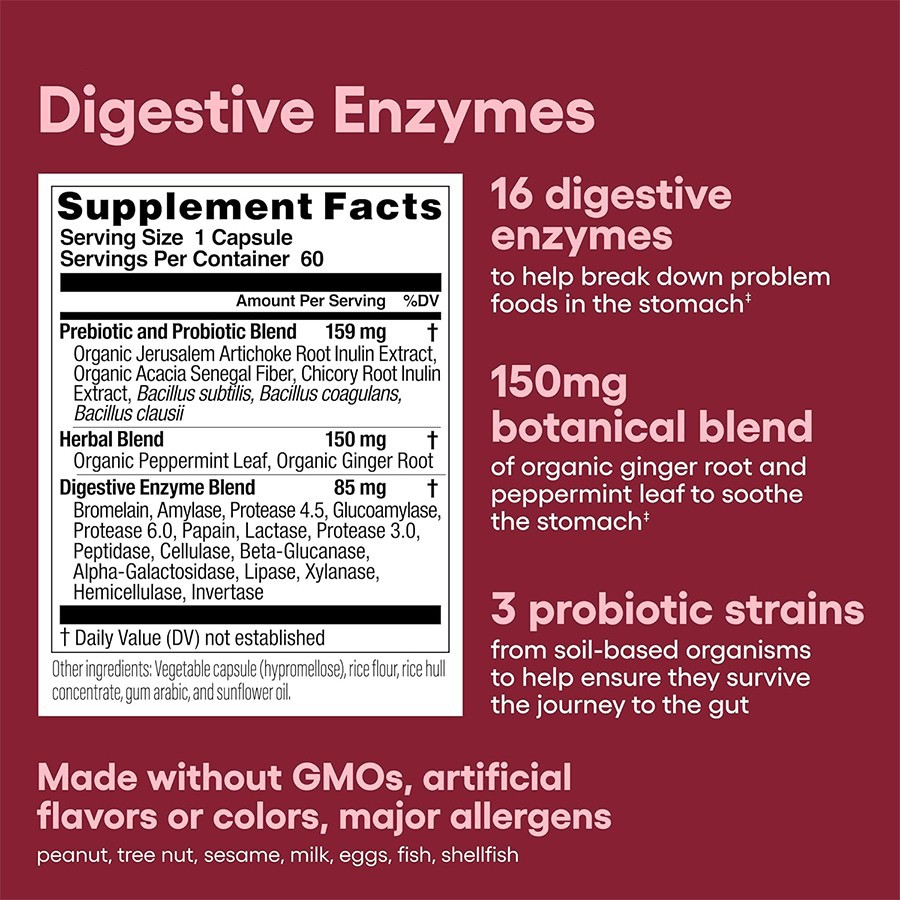 Digestive Enzymes With Prebiotics Probiotics best Digestive Enzymes With Prebiotics Probiotics best