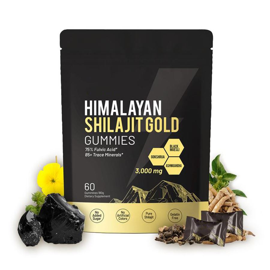 Himalája Shilajit Gold Gummies természet erős wellness Elixir